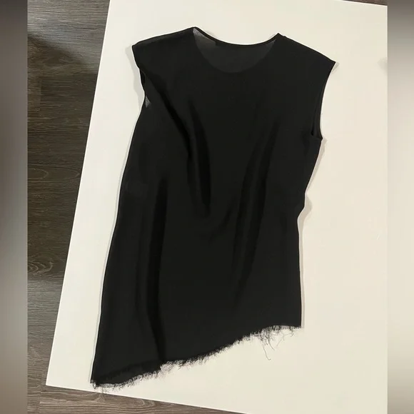 NWOT, Balmain black top (sizes S & M)